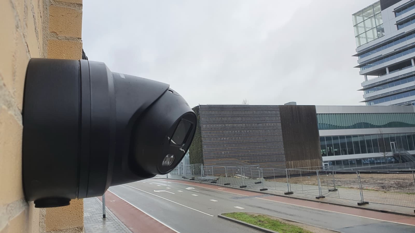 Netwerkapparatuur bij een kantoorpand