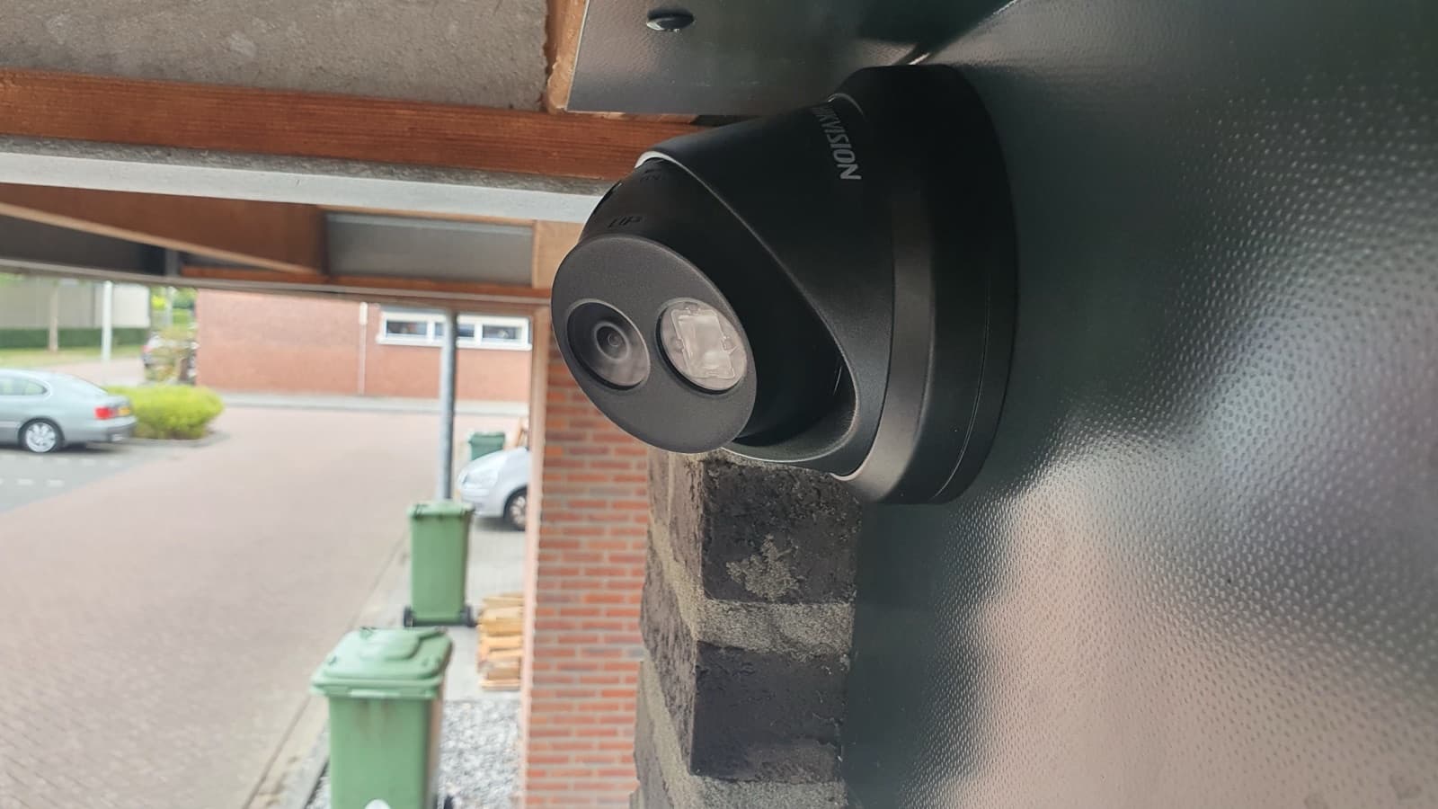 Camerabeveiliging aan een woning